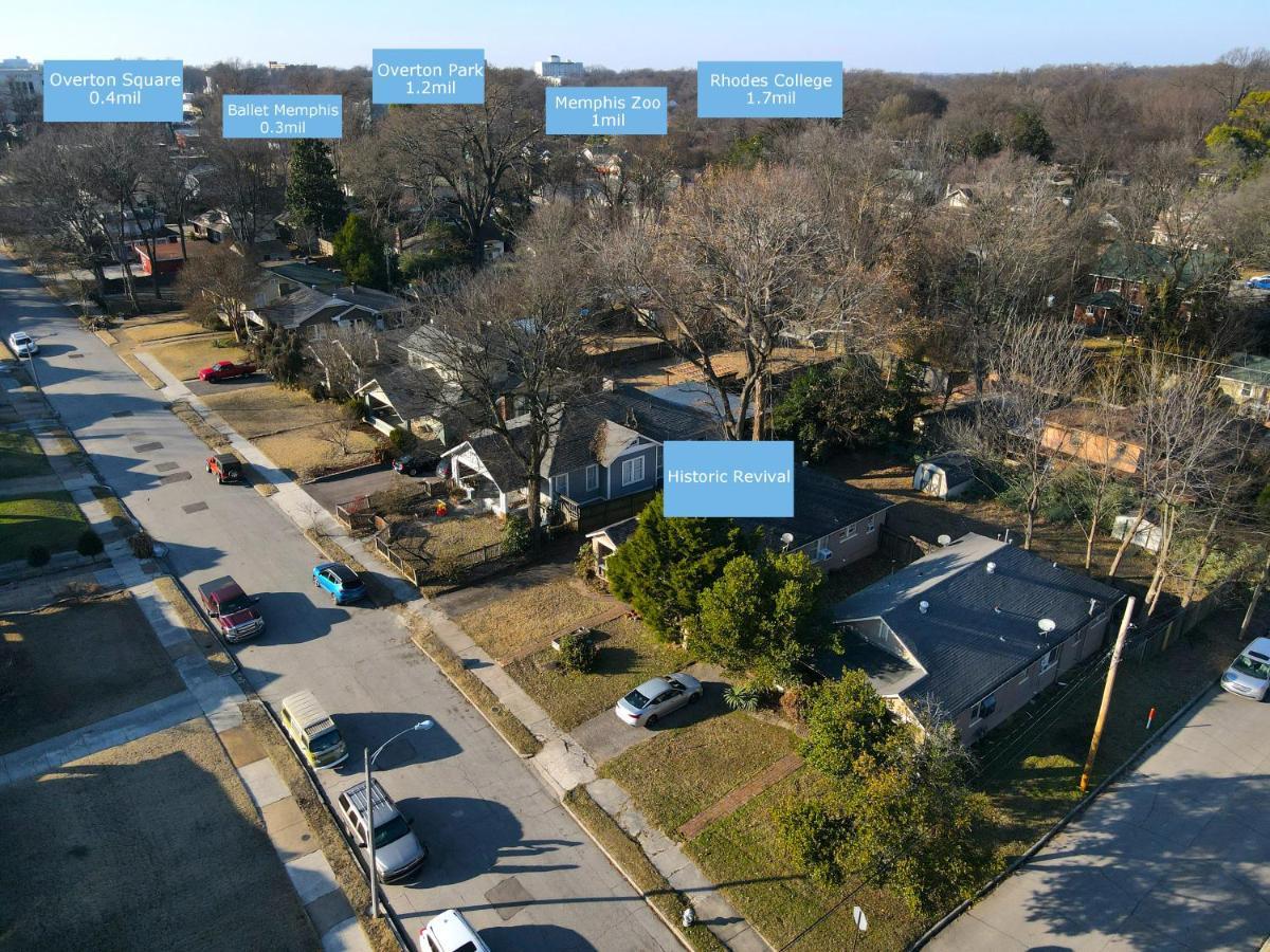 Villa Historic Revival Midtown Memphis Duplex 64 Yes Pets Fast Wifi Free Parking Exterior foto